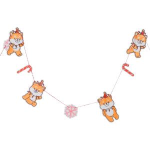 Set Đồ trang trí tô màu Mini Family Series (Shiba Inu)